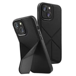   UNIQ etui Transforma iPhone 13 6,1" ébenfekete MagSafe tok