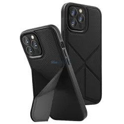   UNIQ Tok Transforma iPhone 13 Pro / 13 6,1" fekete MagSafe tok