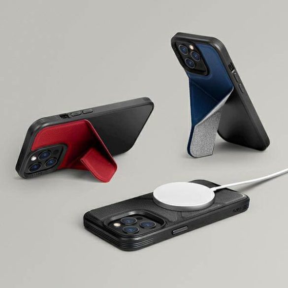 UNIQ Tok Transforma iPhone 13 Pro Max 6,7" fekete MagSafe tok