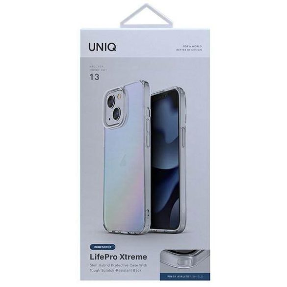 UNIQ etui LifePro Xtreme iPhone 13 / 14 / 15 6,1" opálos/irizáló színű tok