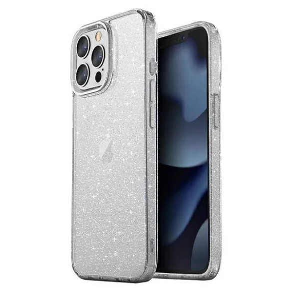 UNIQ LifePro Xtreme tok iPhone 13 Pro Max - átlátszó csillogós