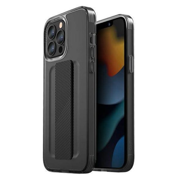 UNIQ Tok Heldro iPhone 13 Pro / 13 6,1" füstös szürke tok