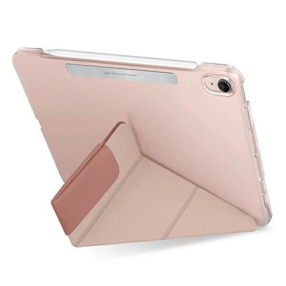 UNIQ Tok Camden iPad Mini (2021) rózsaszín antimikrobiális tok (2021)