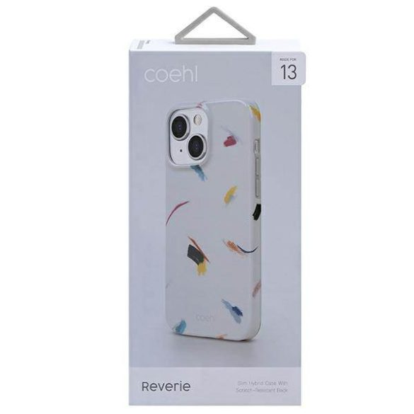 UNIQ etui Coehl Reverie iPhone 13 / 14 / 15 6,1" puha elefántcsont színben tok