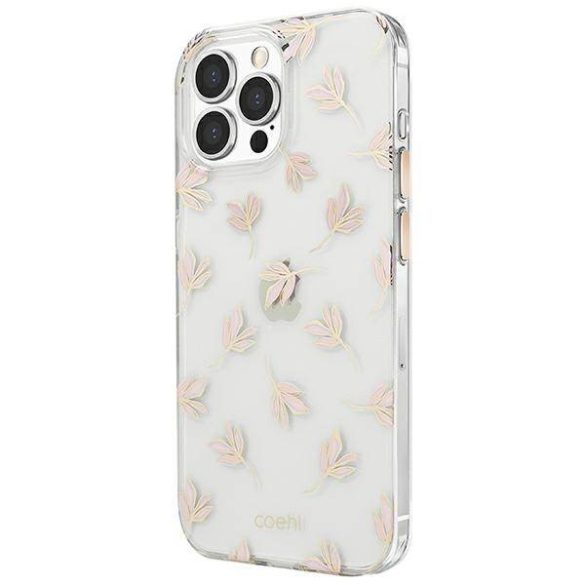 UNIQ Tok Coehl Fleur iPhone 13 Pro / 13 6,1" pirosas rózsaszín tok