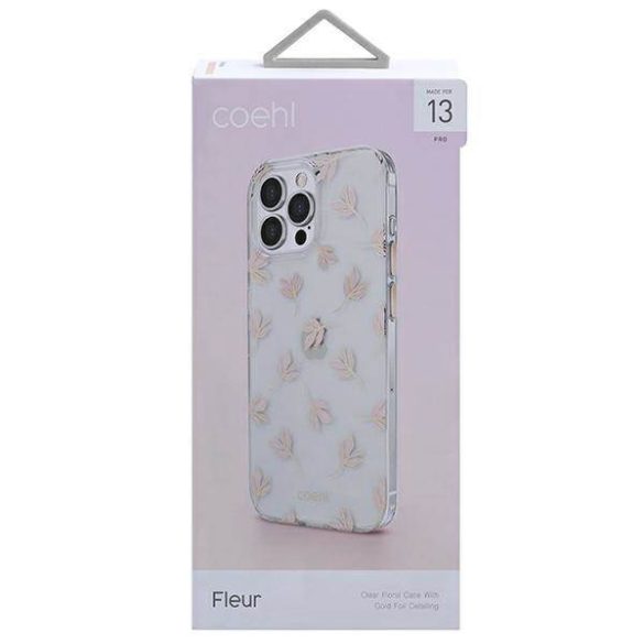 UNIQ Tok Coehl Fleur iPhone 13 Pro / 13 6,1" pirosas rózsaszín tok