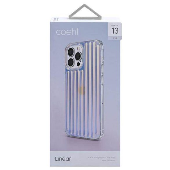 UNIQ Tok Coehl Linear iPhone 13 Pro / 13 6,1" opálos/irizáló tok