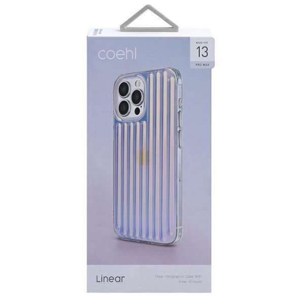 UNIQ Tok Coehl Linear iPhone 13 Pro Max 6,7" opálos/irizáló tok