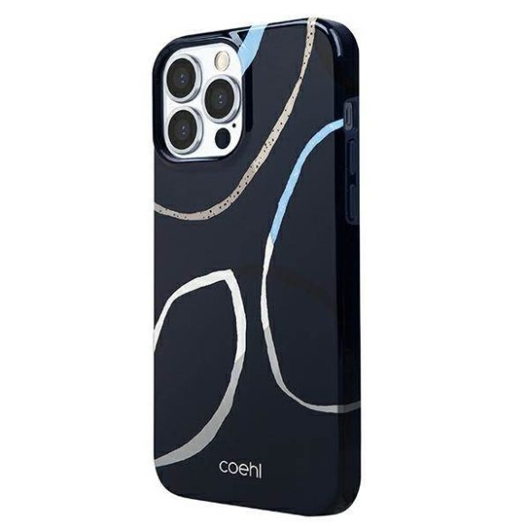 UNIQ Tok Coehl Valley iPhone 13 Pro Max 6,7" sötétkék tok