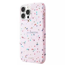   UNIQ Tok Coehl Terrazzo iPhone 13 Pro Max 6,7" pirosas rózsaszín tok