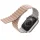 UNIQ Revix szíj Apple Watch Series 1-8/SE/SE2/SE3 38/40/41mm fordítható mágneses mágneses rózsaszín-bézs