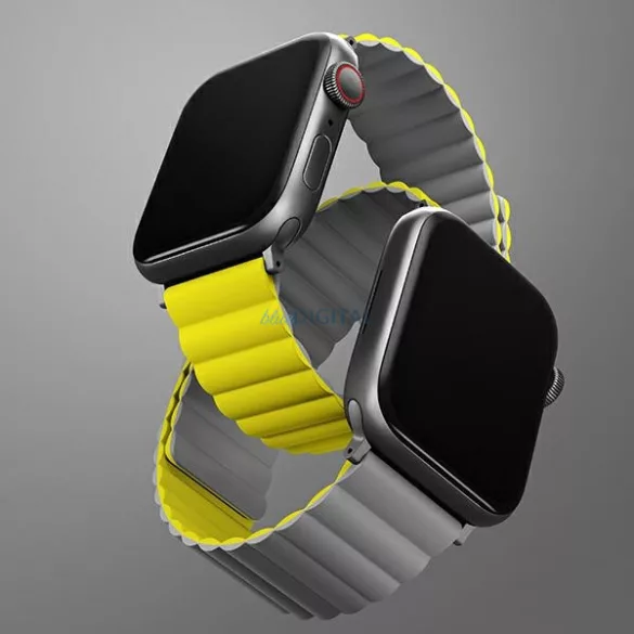 UNIQ Revix szíj Apple Watch 42 / 44 / 45 / 49 mm - sárga-szürke