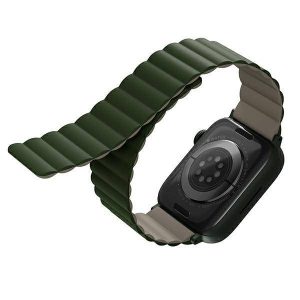 UNIQ Revix szíj Apple Watch 42 / 44 / 45 / 49 mm - zöld-szürke