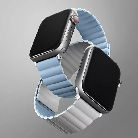 UNIQ Revix szíj Apple Watch 38 / 40 / 41 mm - fehér-kék