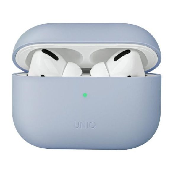 UNIQ etui Lino AirPods Pro szilikon kék tok