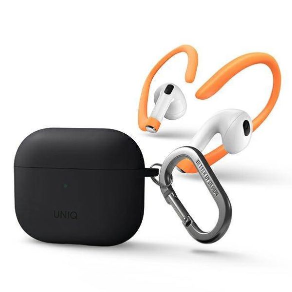 UNIQ Tok Nexo AirPods 3 gen + szilikon sport fülhallgató és szürke tok