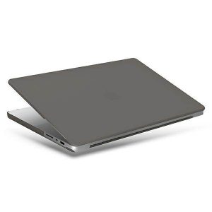 UNIQ etui Claro MacBook Pro 14" (2021/2023) átlátszó füst matt szürke tok