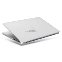   UNIQ Claro könyvtok MacBook Pro 16" (2021) galambszürke, matt, átlátszó