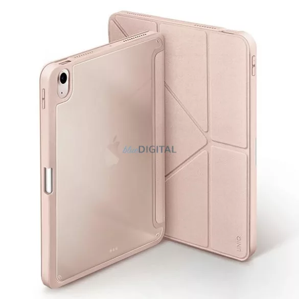 UNIQ Moven iPad Air 10.9 (2022/2020) antimikrobiális tok - rózsaszín