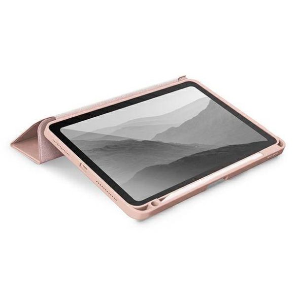 UNIQ Moven iPad Air 10.9 (2022/2020) antimikrobiális tok - rózsaszín