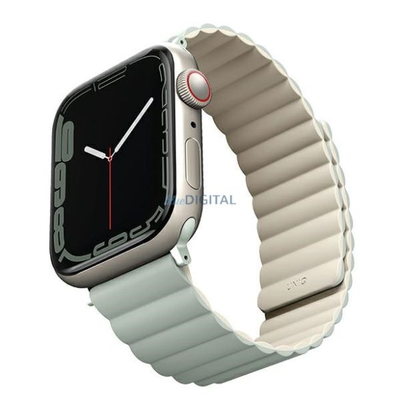 UNIQ Revix szíj Apple Watch 38 / 40 / 41 mm - zöld-bézs
