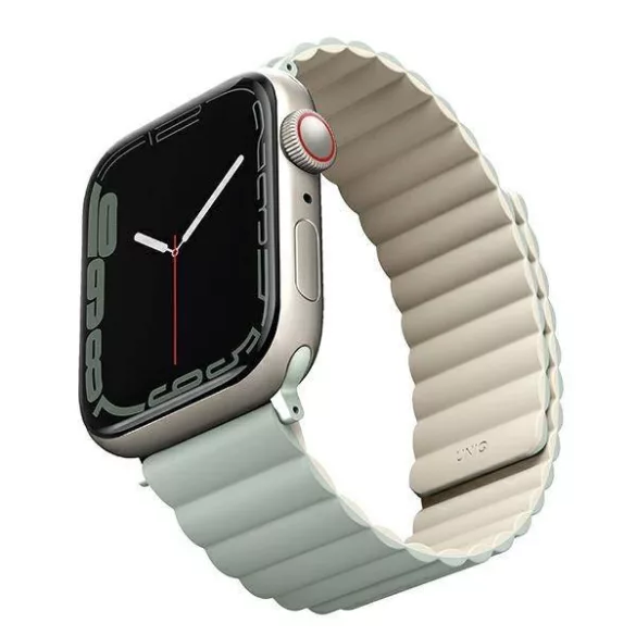 UNIQ Revix szíj Apple Watch 38 / 40 / 41 mm - zöld-bézs
