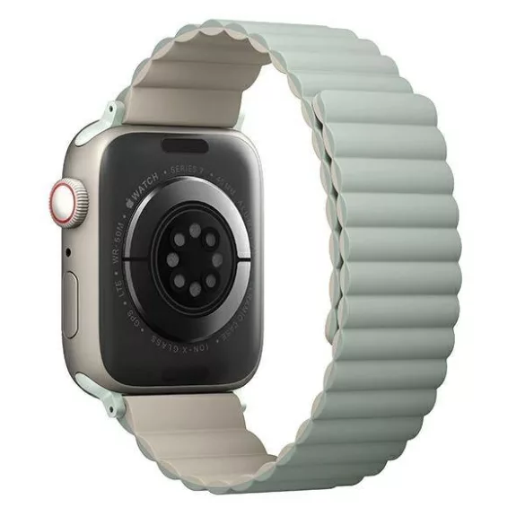 UNIQ Revix szíj Apple Watch 38 / 40 / 41 mm - zöld-bézs