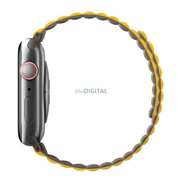 UNIQ Revix szíj Apple Watch 42 / 44 / 45 / 49 mm - mustársárga-khakizöld