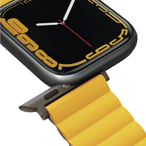 UNIQ Revix szíj Apple Watch 42 / 44 / 45 / 49 mm - mustársárga-khakizöld