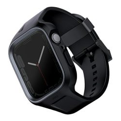   UNIQ Monos tok szíjjal Apple Watch 4/5/6/7/8/9/SE/SE2 (44/45mm) - fekete