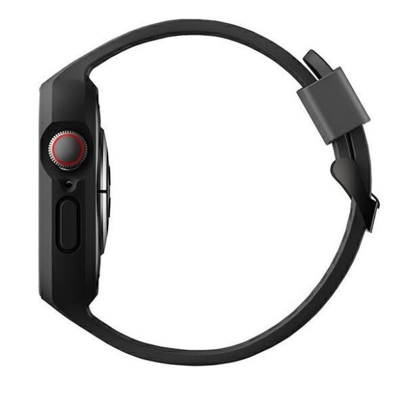 UNIQ Monos tok szíjjal Apple Watch 4/5/6/7/8/9/SE/SE2 (44/45mm) - fekete
