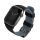 UNIQ óraszíj Linus Apple Watch Series 1/2/3/4/4/5/6/7/8/9/SE/SE2 38/40/41mm. Airosoft szilikon éjfekete