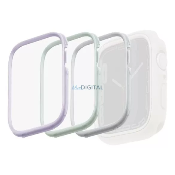 UNIQ ramki do Moduo 3 az 1-ben Apple Watch Series 4/5/5/6/7/8/9/SE/SE2 40/41mm zsálya-lila-fehér