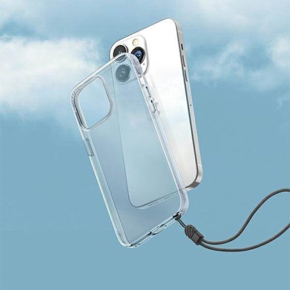 UNIQ etui Air Fender iPhone 14 / 15 / 13 6,1" nude átlátszó tok