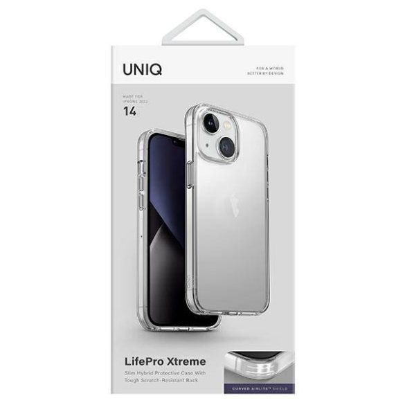 UNIQ etui LifePro Xtreme iPhone 14 / 15 / 13 6,1" átlátszó tok