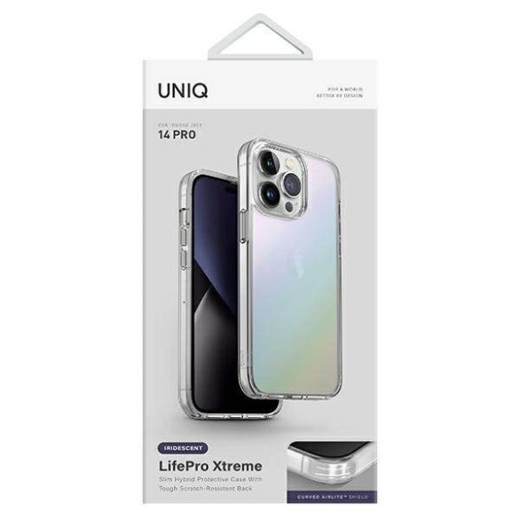 UNIQ Tok LifePro Xtreme iPhone 14 Pro 6,1" opálos/irizáló tok