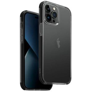 UNIQ Tok Combat iPhone 14 Pro 6,1" fekete szénszálas tok