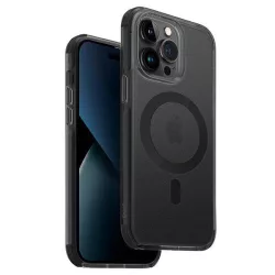  UNIQ Tok Combat iPhone 14 Pro Max 6,7" Magclick Charging fekete tok