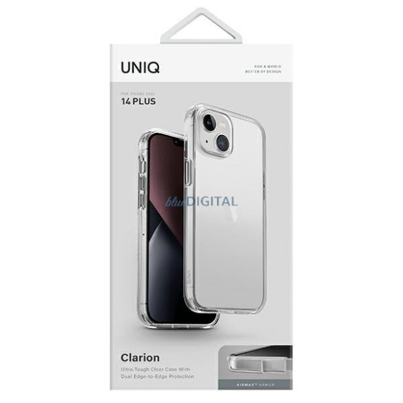 UNIQ Clarion tok iPhone 14 Plus - átlátszó