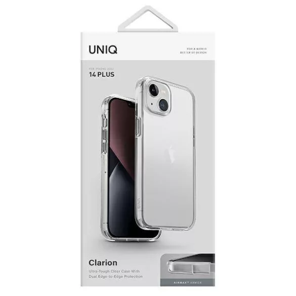 UNIQ Clarion tok iPhone 14 Plus - átlátszó