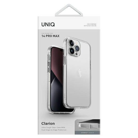 UNIQ Tok Clarion iPhone 14 Pro Max 6,7" átlátszó tok