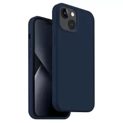 UNIQ etui Lino iPhone 14 Plus 6.7" tengeri kék tok