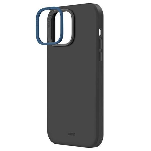 UNIQ etui Lino Hue iPhone 14 Pro 6,1" Magclick Charging szürke tok