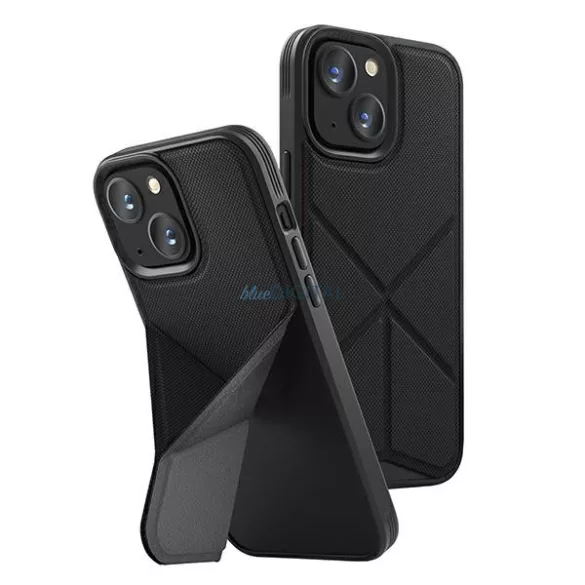 UNIQ etui Transforma iPhone 14 Plus 6.7" Magclick Charging fekete tok