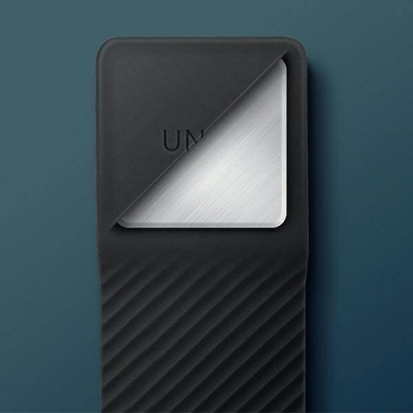 UNIQ etui Heldro Mount iPhone 14 / 15 / 13 6,1" fényes átlátszó tok