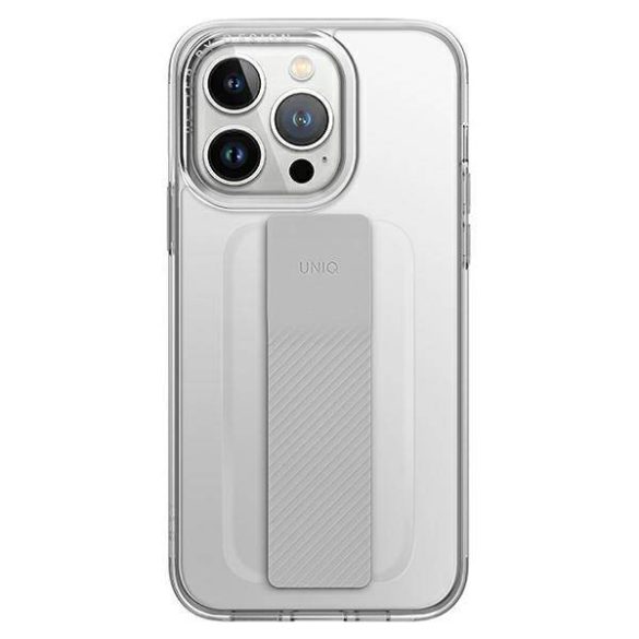 UNIQ Tok Heldro Mount iPhone 14 Pro 6,1" átlátszó tok