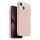 UNIQ etui Lino Hue iPhone 14 Plus 6.7" Magclick töltés rózsaszín tok