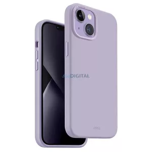 UNIQ etui Lino iPhone 14 Plus 6,7" lila tok