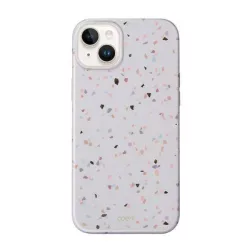 UNIQ Coehl Terrazzo tok iPhone 14 - bézs