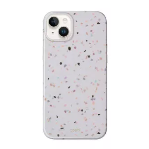 UNIQ Coehl Terrazzo tok iPhone 14 - bézs